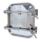  Portes latérales INOX - Rectangulaire 