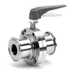  Vannes à sphère / papillon INOX - CLAMP 