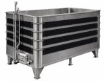  CEINTURE SOUPLE de REFROIDISSEMENT / CHAUFFAGE pour cuve, bac rectangulaire métal 